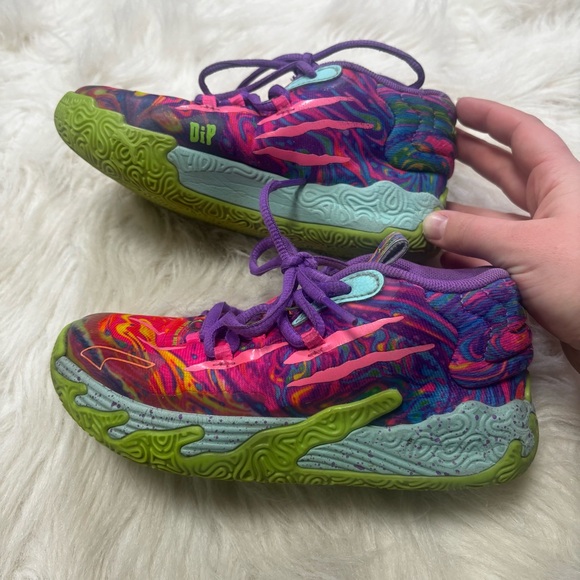 Puma x LAMELO 1 of 1 Collab Basketball Sneakers size 11 Youth